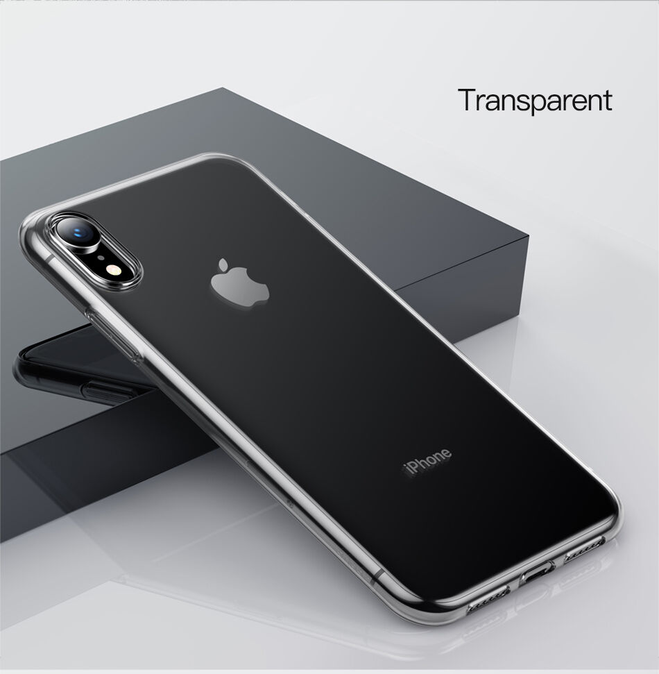 BASEUS Simplicity kryt pro iPhone XR - zlatá