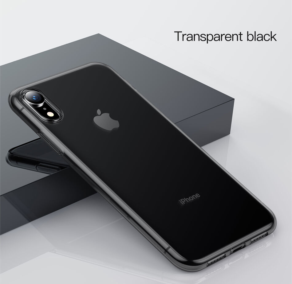 BASEUS Simplicity kryt pro iPhone XR - zlatá