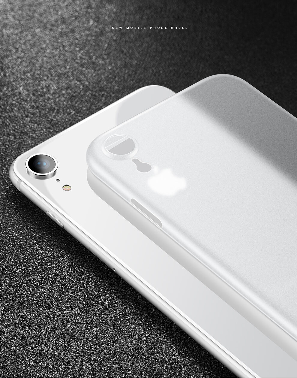 CAFELE ultratenký kryt pro iPhone XR - černá