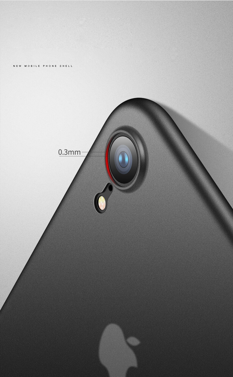 CAFELE ultratenký kryt pro iPhone XR - černá