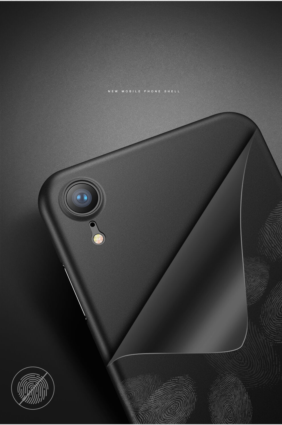 CAFELE ultratenký kryt pro iPhone XR - bílá