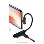 USAMS редукція з 2 lightning конекторами для iPhone - чорний