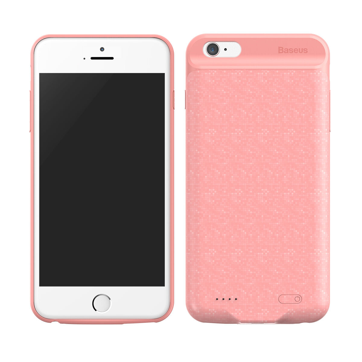 BASEUS чохол з батерейкою 7300mAh pro 6 Plus / 6S Plus - червоний