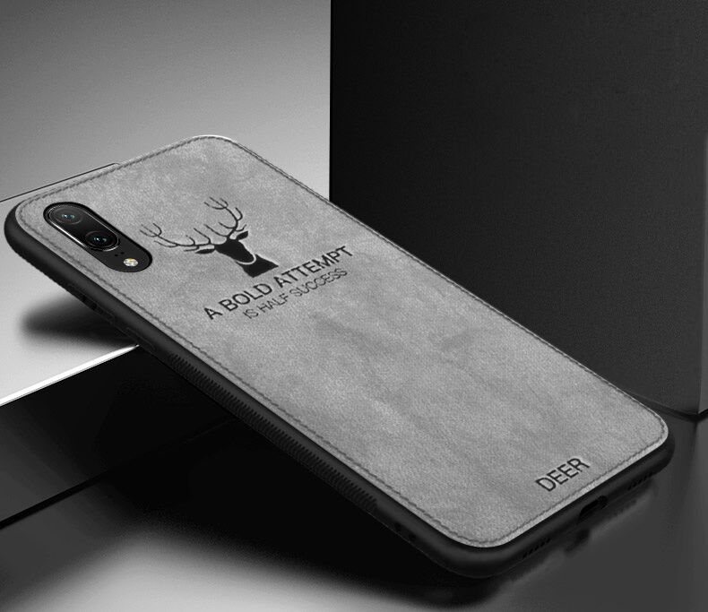 Чохол з текстильною поверхнею для iPhone XS / iPhone X - чорний