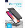 ROCK чохол з батерейкою 6000mAh для iPhone XS / iPhone X - чорний