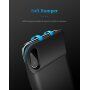 ROCK чохол з батерейкою 6000mAh для iPhone XS / iPhone X - чорний