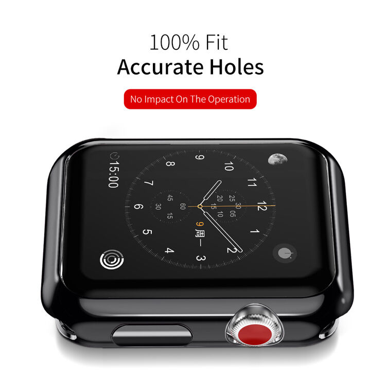 М'який пластиковий захисний футляр Dux Ducis для Apple Watch 42mm - сріблястий