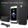 MAXNON M7P зовнішня панель з сертифікованим MFI акумулятором для Apple iPhone 8 Plus / 7 Plus / 6S Plus / 6 Plus - 4000mAh - чорна