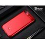 USAMS чохол з акумулятором 3000mAh та охороною об'єктива для Apple iPhone 6 / 6S / 7 / 8 - чорний