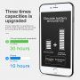 BASEUS стильовий чохол з акумклятором 5000mAh для Apple iPhone 7 / 8 - червоний