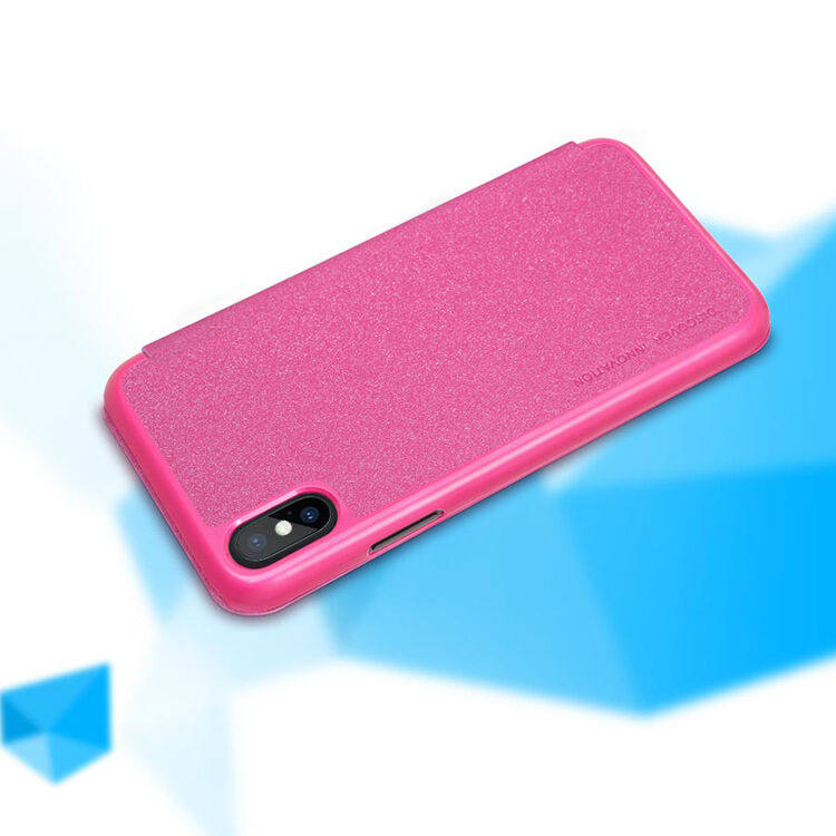 NILLKIN захисний фліп чохол для Apple iPhone XS / iPhone X - золотий