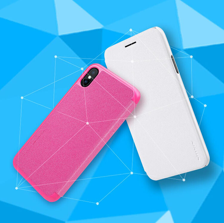 NILLKIN захисний фліп чохол для Apple iPhone XS / iPhone X - чорний