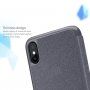 NILLKIN захисний фліп чохол для Apple iPhone XS / iPhone X - чорний