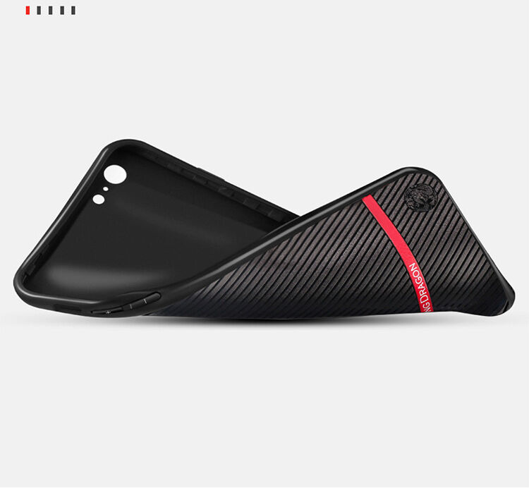 WAKING DRAGON elegantní kryt z měkkého plastu pro Apple iPhone 6 / 6S - červený