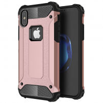 Суперстійка "Armor" панель на iPhone XS / iPhone X - rose gold