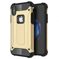 Суперстійка "Armor" панель на iPhone XS / iPhone X - золота