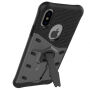 Суперстійка панель з підставкою для iPhone XS / iPhone X - чорна