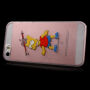 Прозора панель на iPhone 5 / 5S / SE (2016) - переляканий Bart Simpson