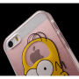 Прозора панель на iPhone 5 / 5S / SE (2016) - Homer Simpson - No Brain No Pain