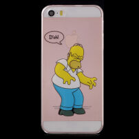 Прозора панель на iPhone 5 / 5S / SE (2016) - розгніваний Homer Simpson