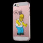 Прозора панель на iPhone 5 / 5S / SE (2016) - розгніваний Homer Simpson