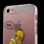 Прозора панель на iPhone 5 / 5S / SE (2016) - розгніваний Homer Simpson