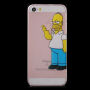 Прозора панель на iPhone 5 / 5S / SE (2016) - серйозний Homer Simpson