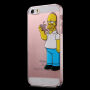 Прозора панель на iPhone 5 / 5S / SE (2016) - серйозний Homer Simpson