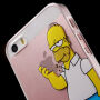 Прозора панель на iPhone 5 / 5S / SE (2016) - серйозний Homer Simpson