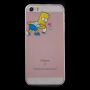 Прозора панель на iPhone 5 / 5S / SE (2016) - Bart Simpson sprayer