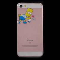 Прозора панель на iPhone 5 / 5S / SE (2016) - Bart Simpson sprayer