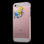 Прозора панель на iPhone 5 / 5S / SE (2016) - Bart Simpson sprayer