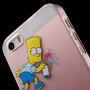 Прозора панель на iPhone 5 / 5S / SE (2016) - Bart Simpson sprayer