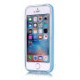 Блискуча гелева панель з блискітками для iPhone 5 / 5S / SE (2016) - синя