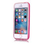 Блискуча гелева панель з блискітками для iPhone 5 / 5S / SE (2016) - темно-рожева