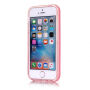 Блискуча гелева панель з блискітками для iPhone 5 / 5S / SE (2016) - рожева