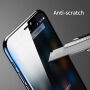 BASEUS 2 в 1 загартоване скло на передню та задню сторони для iPhone X / XS - біле