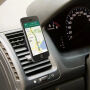Універсальний магнітний тримач / підставка на вентиляційну решітку автомобіля для iPhone - чорний