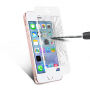 Загартоване 3D скло по цілому периметрі телефону для iPhone SE (2016) / 5S / 5 - 0.3 мм - біле