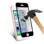 Загартоване 3D скло по цілому периметрі телефону для iPhone SE (2016) / 5S / 5 - 0.3 мм - чорне