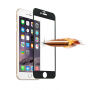 Загартоване 3D скло по цілому периметрі телефону для iPhone 6S / 6 - 0.3 мм - чорне