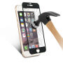 Загартоване 3D скло по цілому периметрі телефону для iPhone 6S / 6 - 0.3 мм - чорне