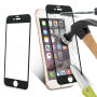 Загартоване 3D скло по цілому периметрі телефону для iPhone 6S / 6 - 0.3 мм - чорне