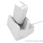 Універсальна док-станція та підставка з lightning роз'ємом для Apple iPhone / iPad / AirPods / Magic Mouse - срібла