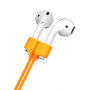 BASEUS силіконовий магнітний тримач проти втрати для AirPods - помаранчевий