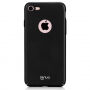 Вишукана ультратонка панель для Apple iPhone iPhone 8 - чорна
