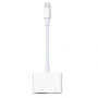 Перехідник lightning роз'єм з HDMI та lightning female для iPhone / iPad - білий