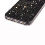Кольорова панель з блискучками для iPhone XS / iPhone X - зірки та крапки