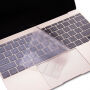 ENKAY 2в1 Глянцева кришка та ультратонка панель EU клавіатура для MacBook Pro 13" без Touch Bar (A1706 / A1708 / A1989 / A2159) - чистий