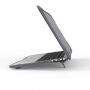 Ударостійка кришка з відкидними ніжками для MacBook Pro 13" (A1706 / A1708 / A1989 / A2159) - сіра